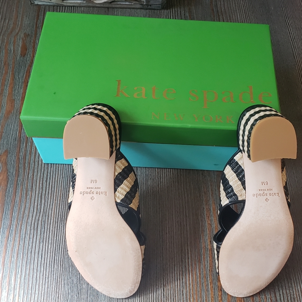 Kate Spade Walter Raffia Sandals - Picture 3 of 4